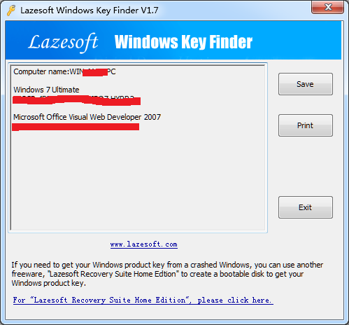 get product key windows 7 command line