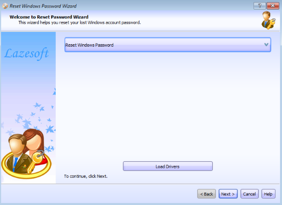 Recover Windows Password option